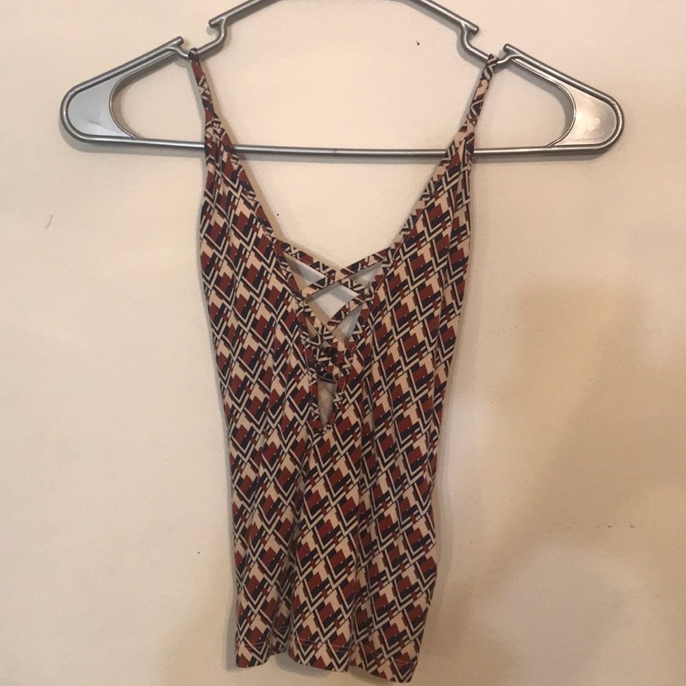 Spaghetti strap crop top